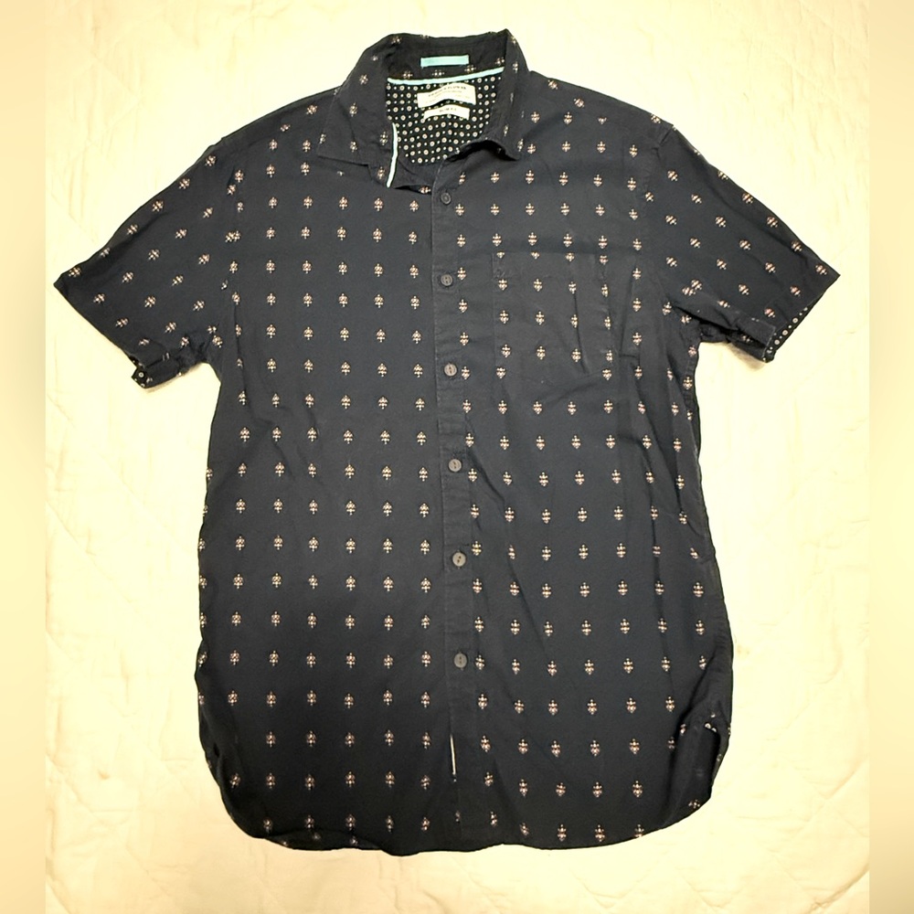 Denim & Flower Men’s Button Up Size M